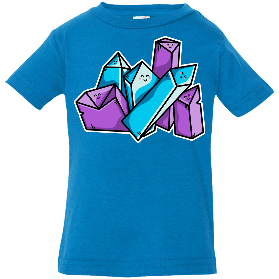 T-Shirts Cobalt / 6 Months Kawaii Cute Crystals Infant Premium T-Shirt