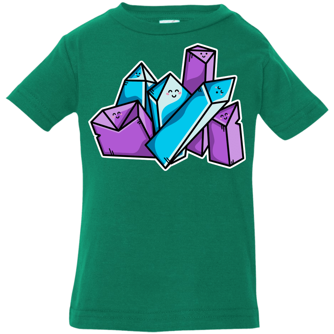 T-Shirts Kelly / 6 Months Kawaii Cute Crystals Infant Premium T-Shirt