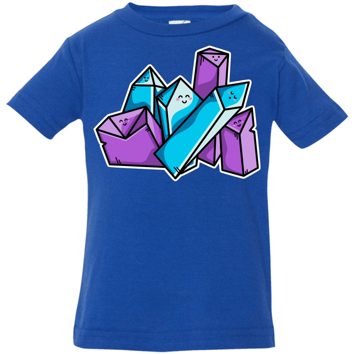 T-Shirts Royal / 6 Months Kawaii Cute Crystals Infant Premium T-Shirt