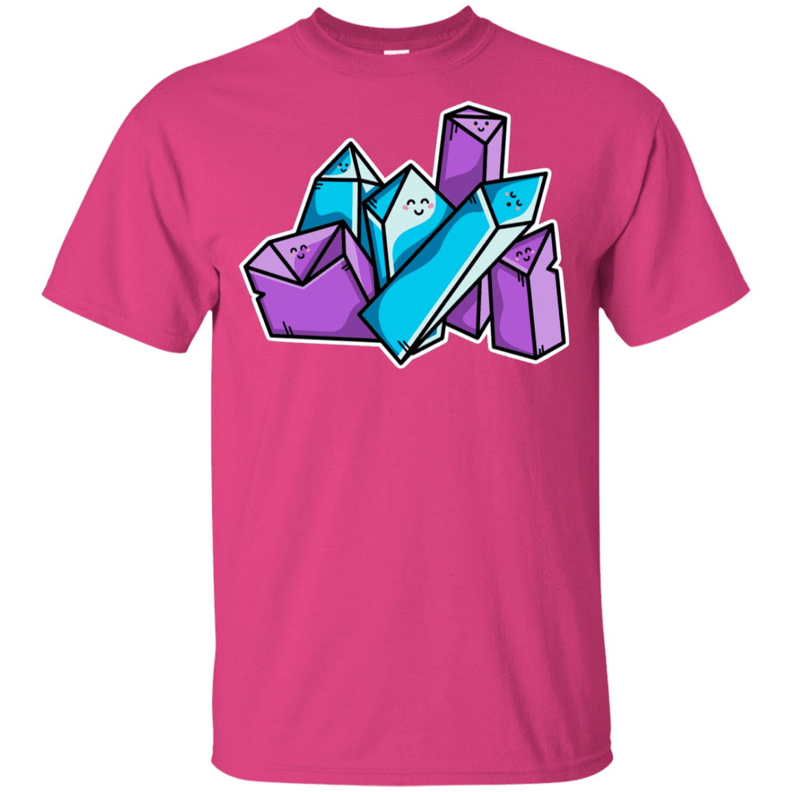 T-Shirts Heliconia / YXS Kawaii Cute Crystals Youth T-Shirt