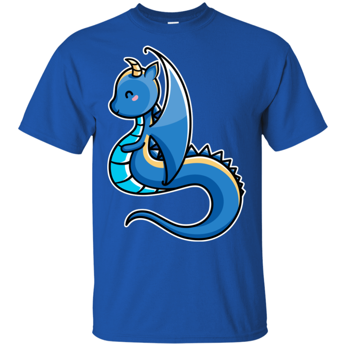 T-Shirts Royal / S Kawaii Cute Dragon T-Shirt