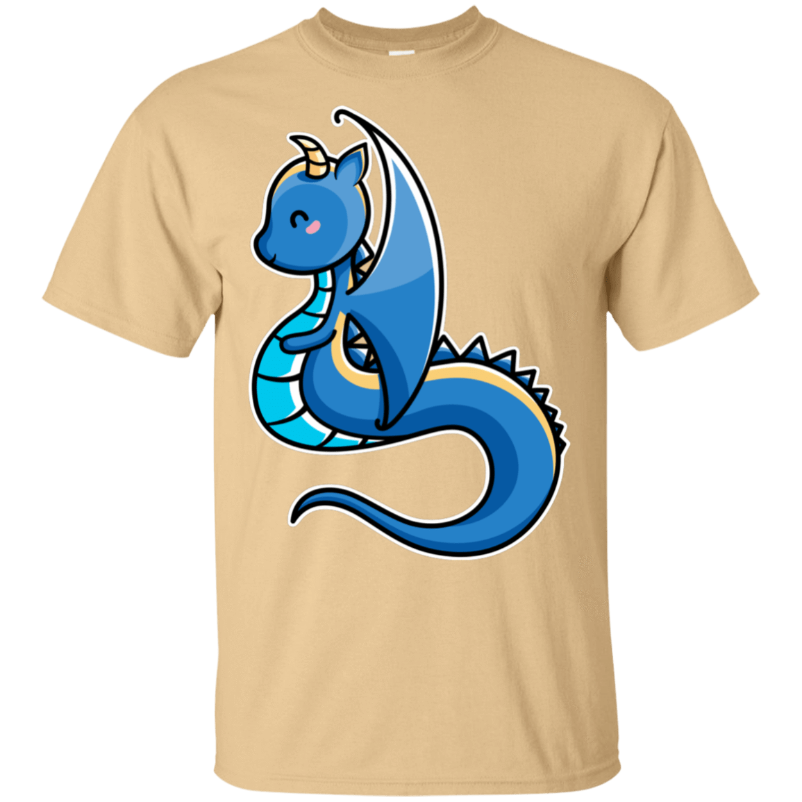 T-Shirts Vegas Gold / S Kawaii Cute Dragon T-Shirt