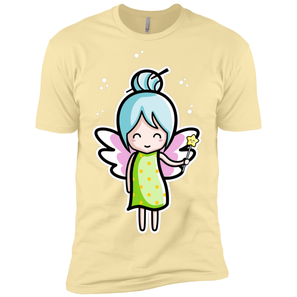 T-Shirts Banana Cream / X-Small Kawaii Cute Fairy Men's Premium T-Shirt
