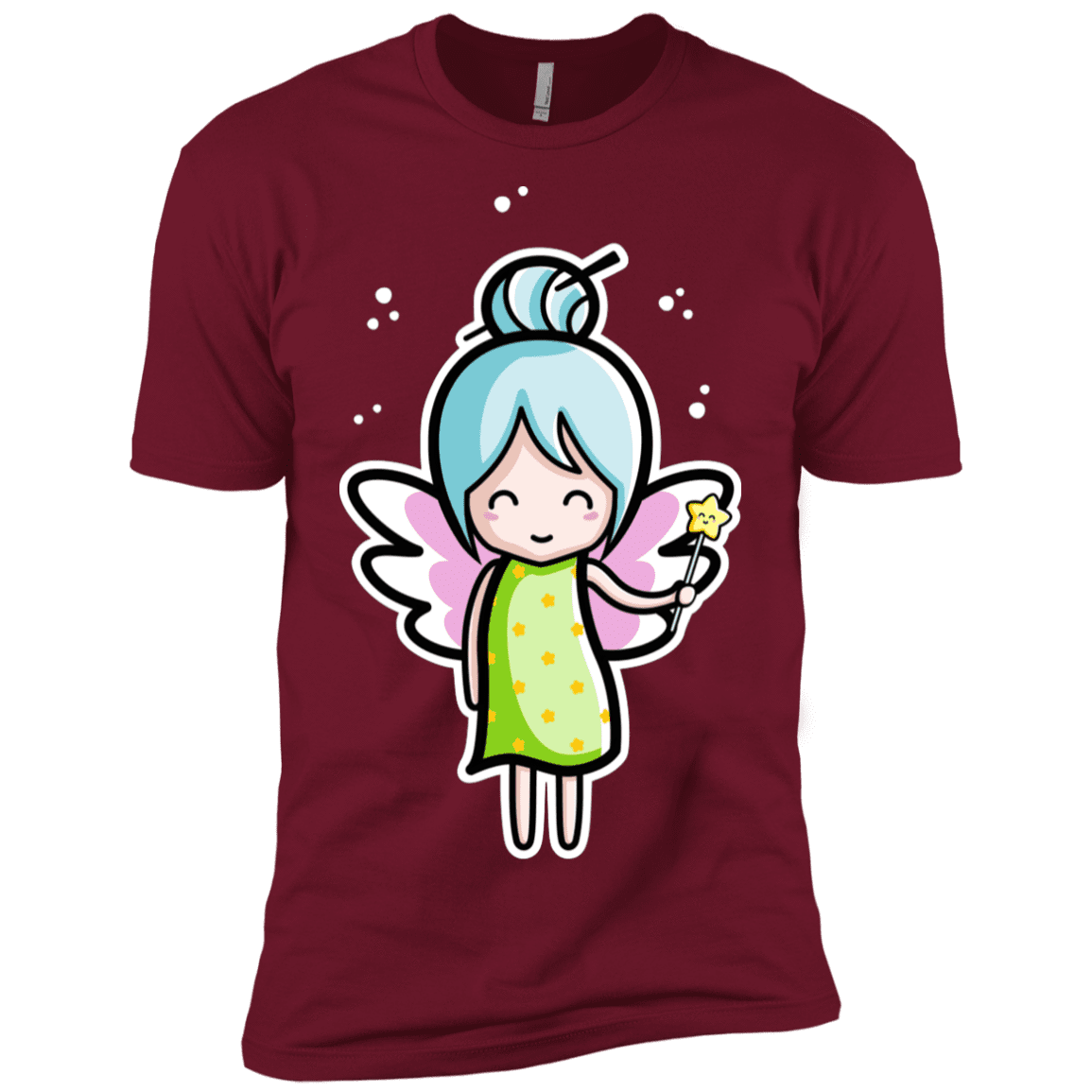 T-Shirts Cardinal / X-Small Kawaii Cute Fairy Men's Premium T-Shirt