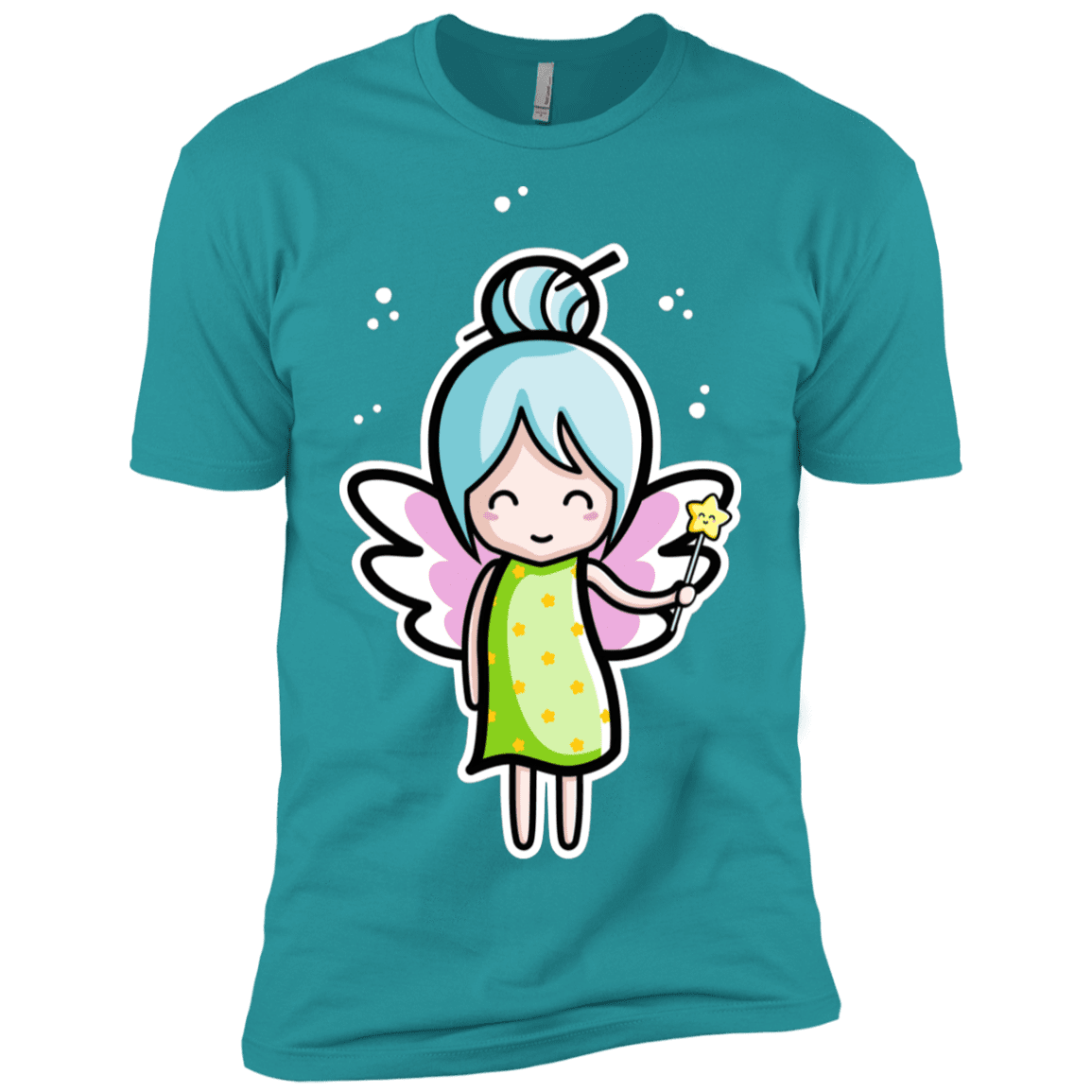 T-Shirts Tahiti Blue / X-Small Kawaii Cute Fairy Men's Premium T-Shirt