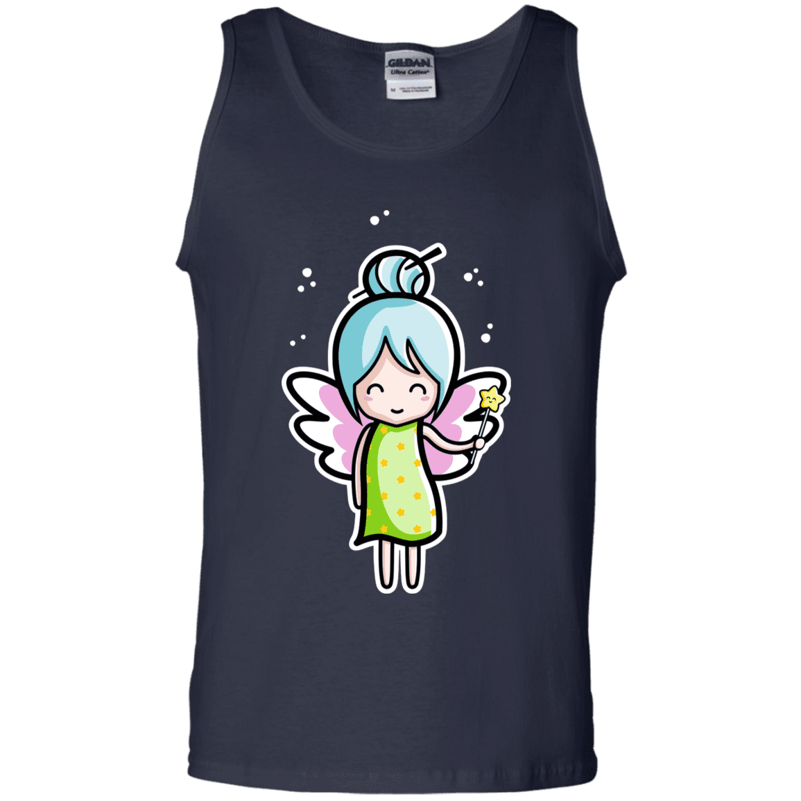 T-Shirts Navy / S Kawaii Cute Fairy Men's Tank Top