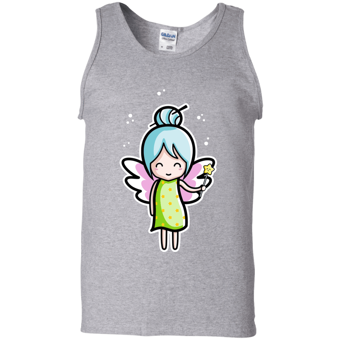 T-Shirts Sport Grey / S Kawaii Cute Fairy Men's Tank Top