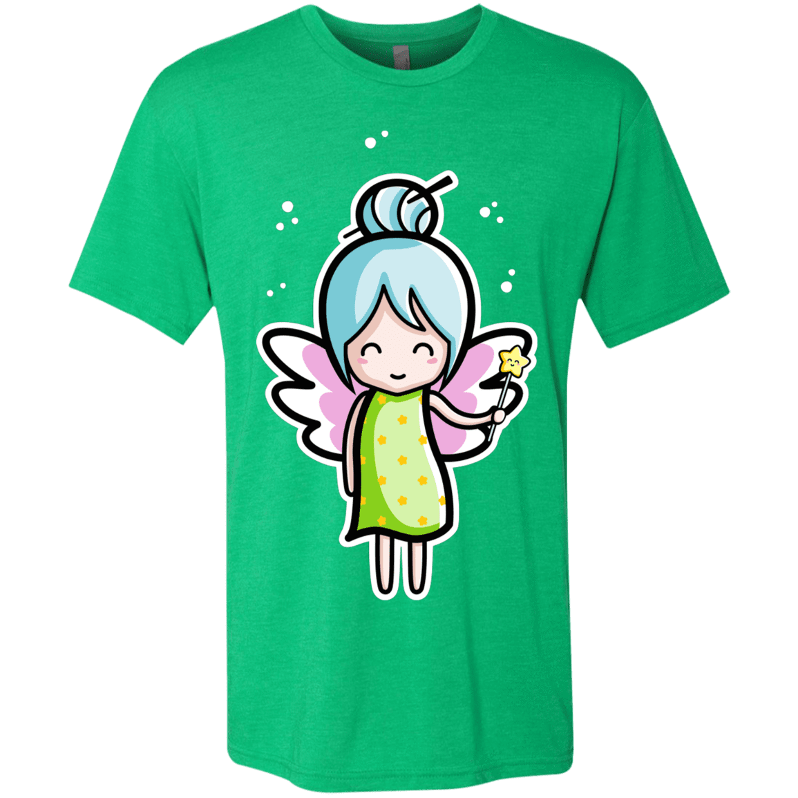 T-Shirts Envy / S Kawaii Cute Fairy Men's Triblend T-Shirt