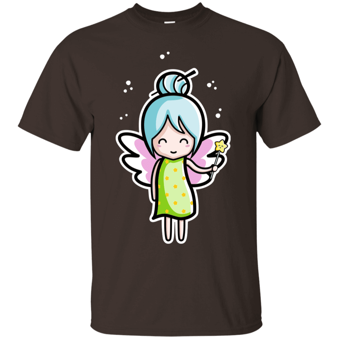 T-Shirts Dark Chocolate / S Kawaii Cute Fairy T-Shirt