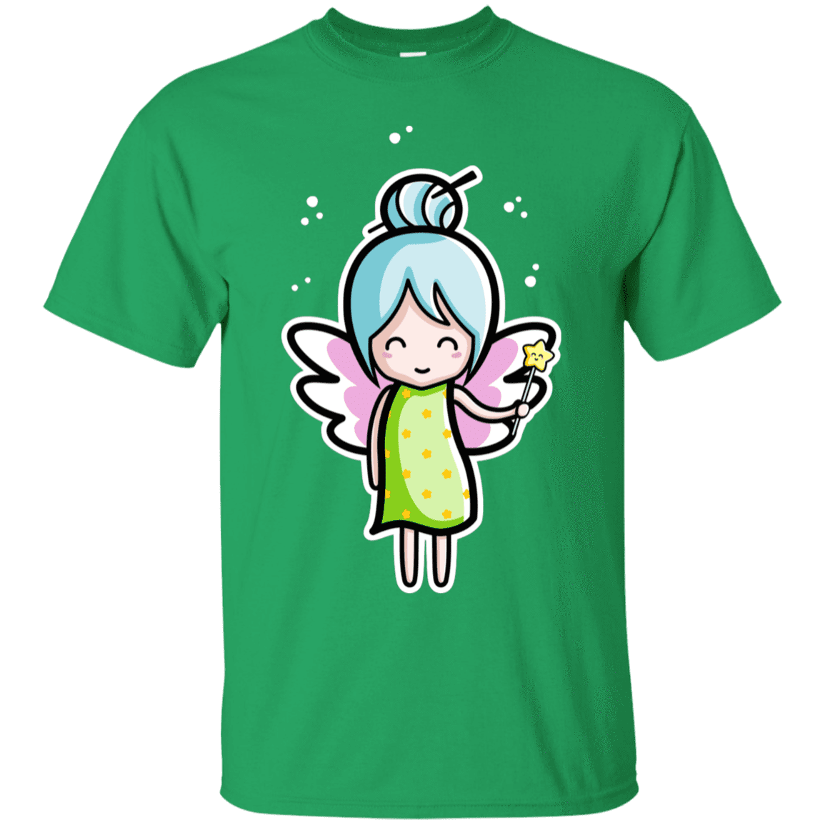 T-Shirts Irish Green / S Kawaii Cute Fairy T-Shirt