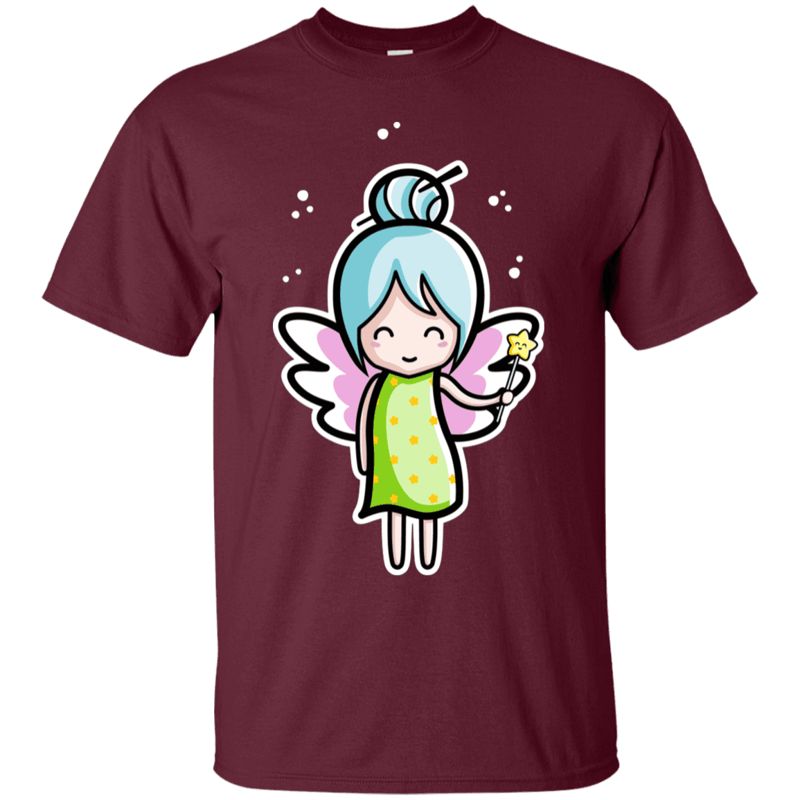 T-Shirts Maroon / S Kawaii Cute Fairy T-Shirt