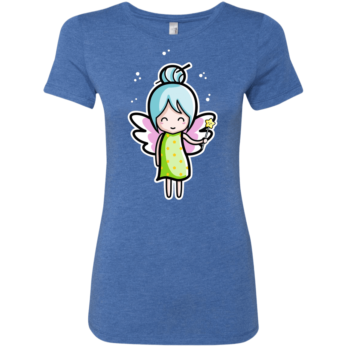 T-Shirts Vintage Royal / S Kawaii Cute Fairy Women's Triblend T-Shirt
