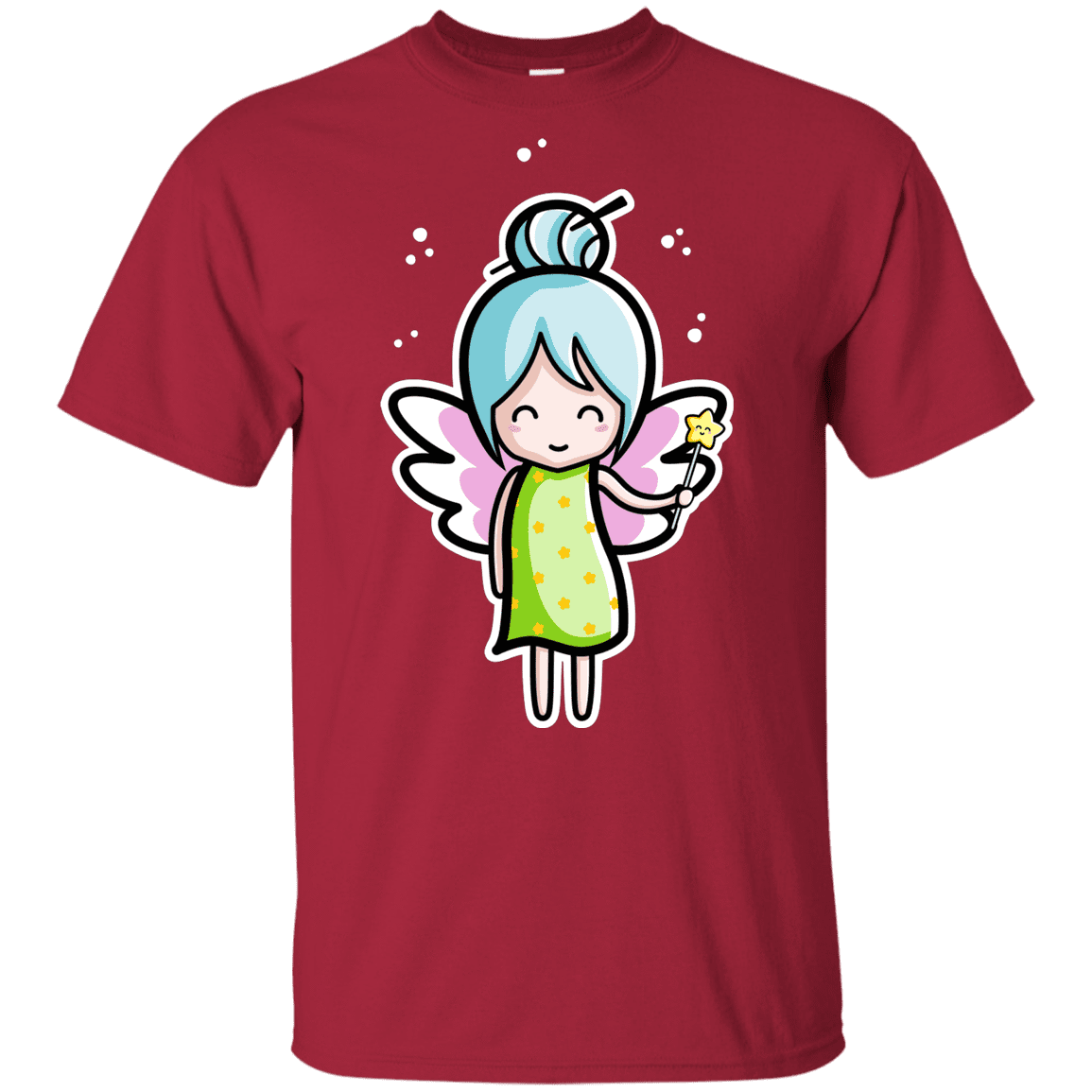 T-Shirts Cardinal / YXS Kawaii Cute Fairy Youth T-Shirt