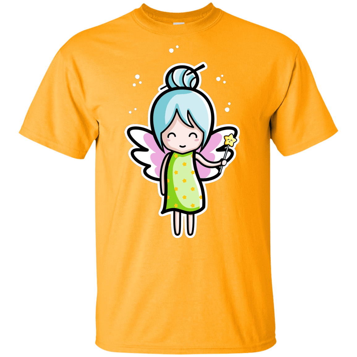 T-Shirts Gold / YXS Kawaii Cute Fairy Youth T-Shirt