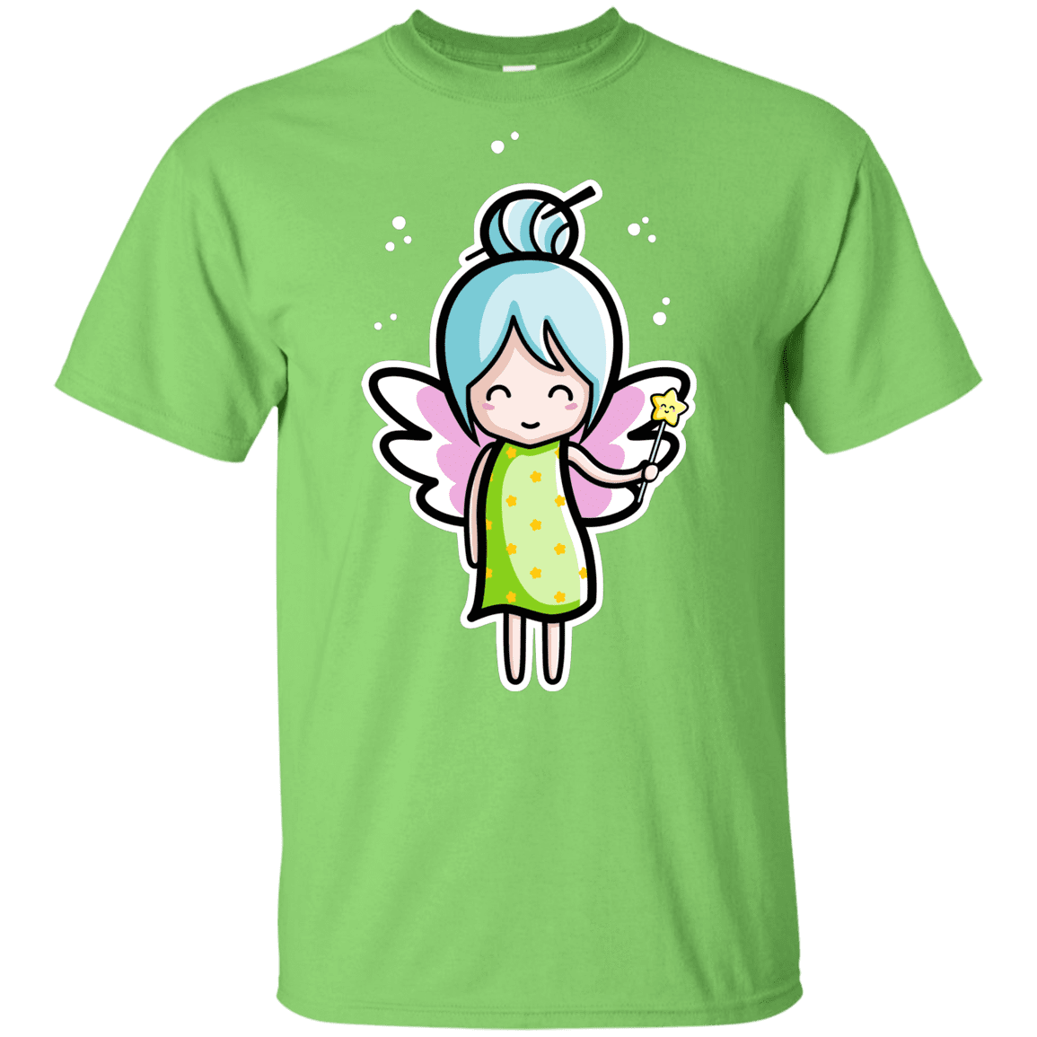 T-Shirts Lime / YXS Kawaii Cute Fairy Youth T-Shirt