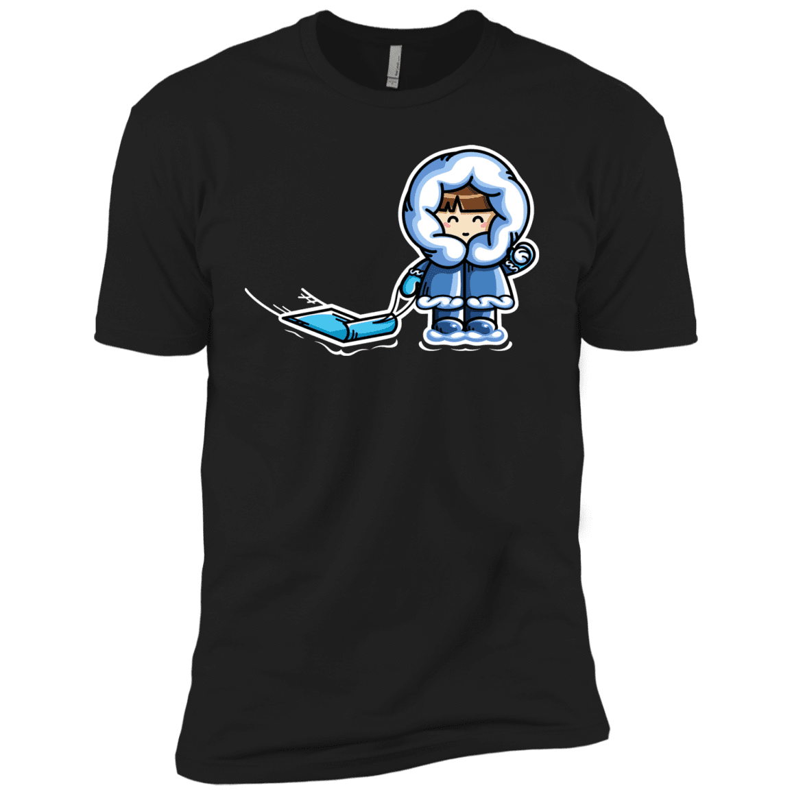 T-Shirts Black / YXS Kawaii Cute Fun In The Snow Boys Premium T-Shirt