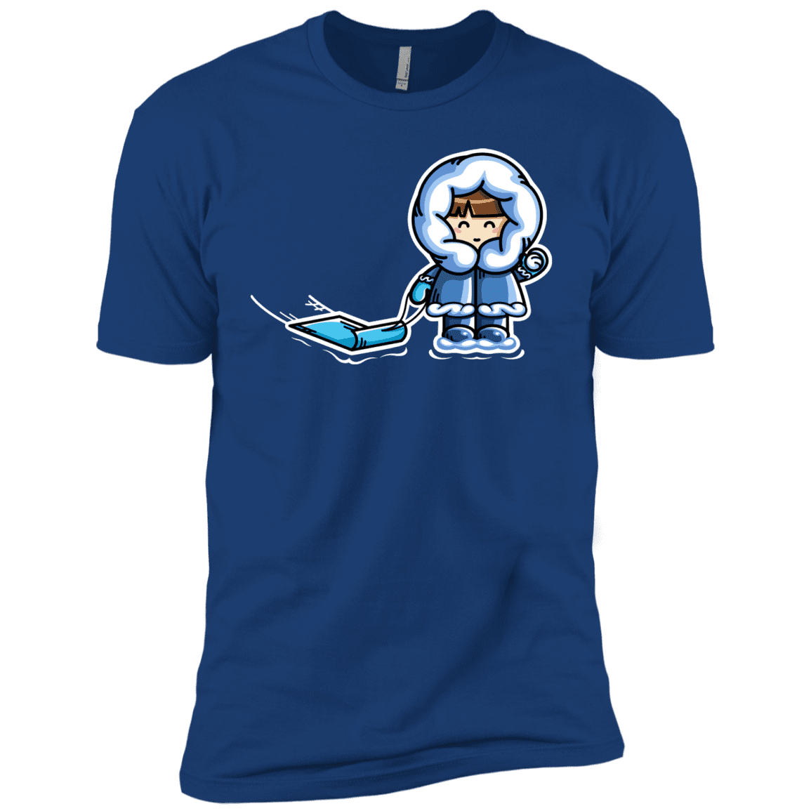 T-Shirts Royal / YXS Kawaii Cute Fun In The Snow Boys Premium T-Shirt