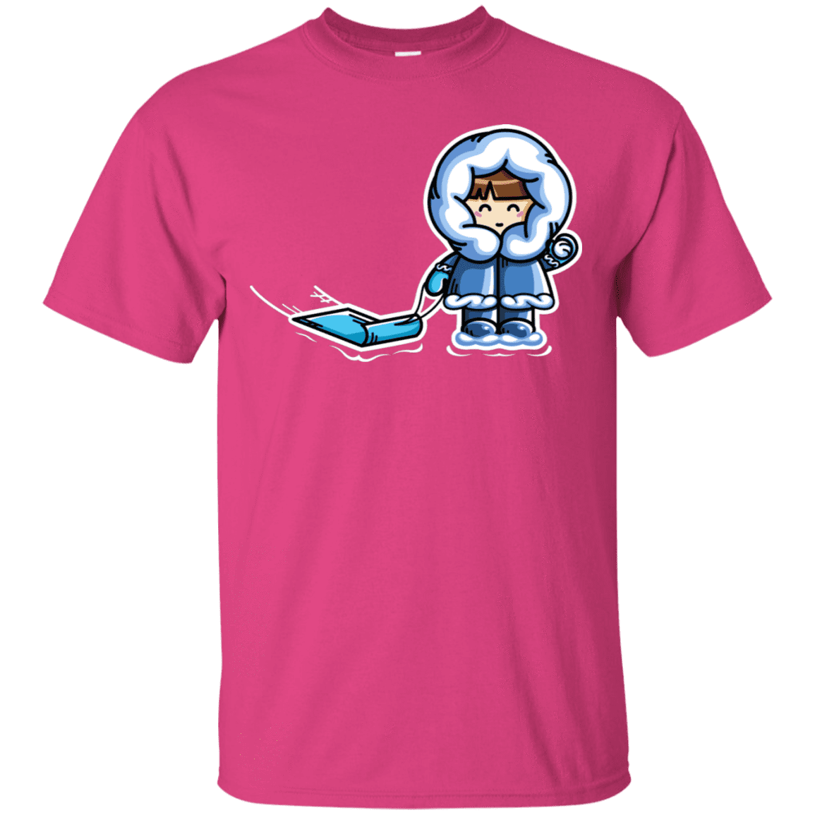 T-Shirts Heliconia / S Kawaii Cute Fun In The Snow T-Shirt