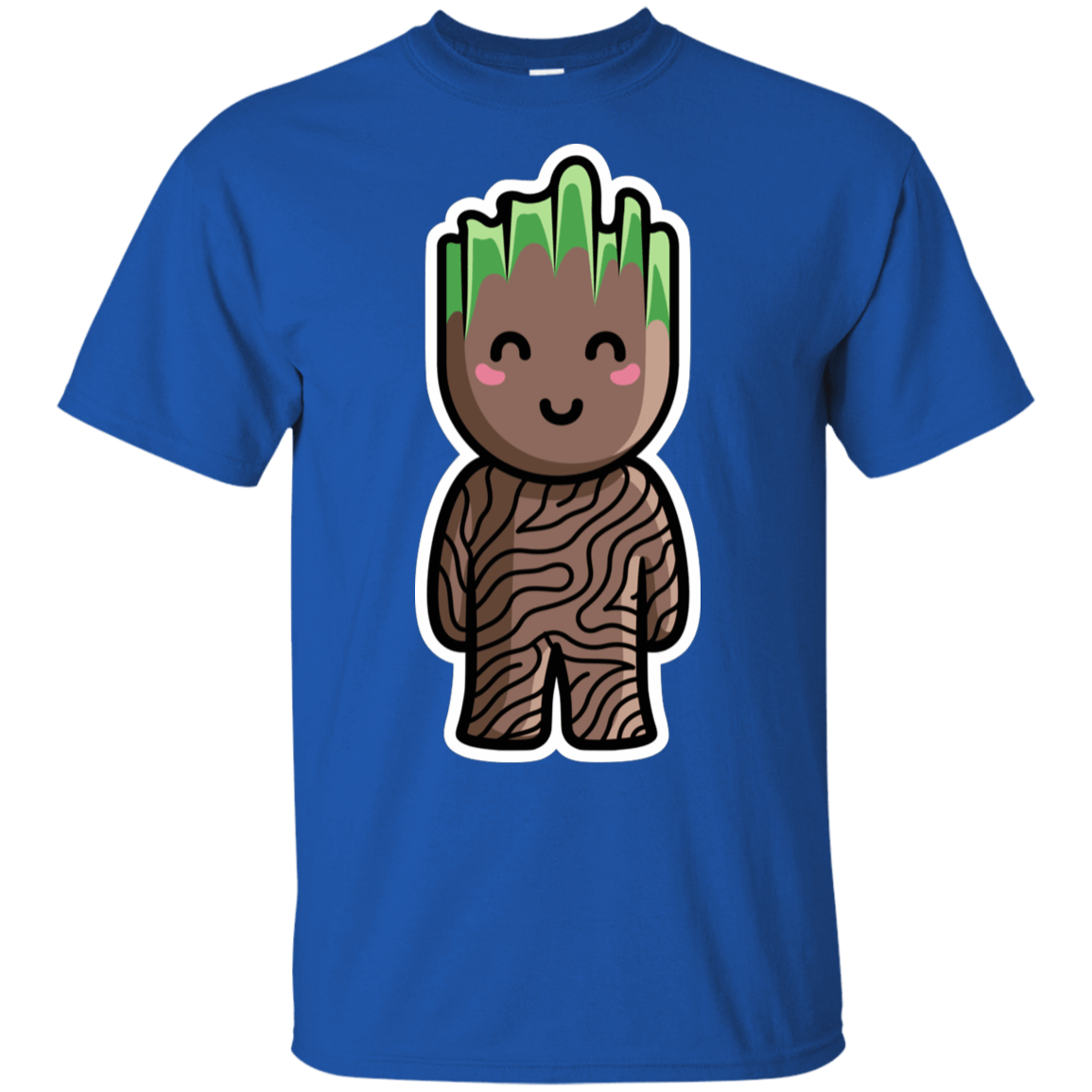 T-Shirts Royal / S Kawaii Cute Groot T-Shirt