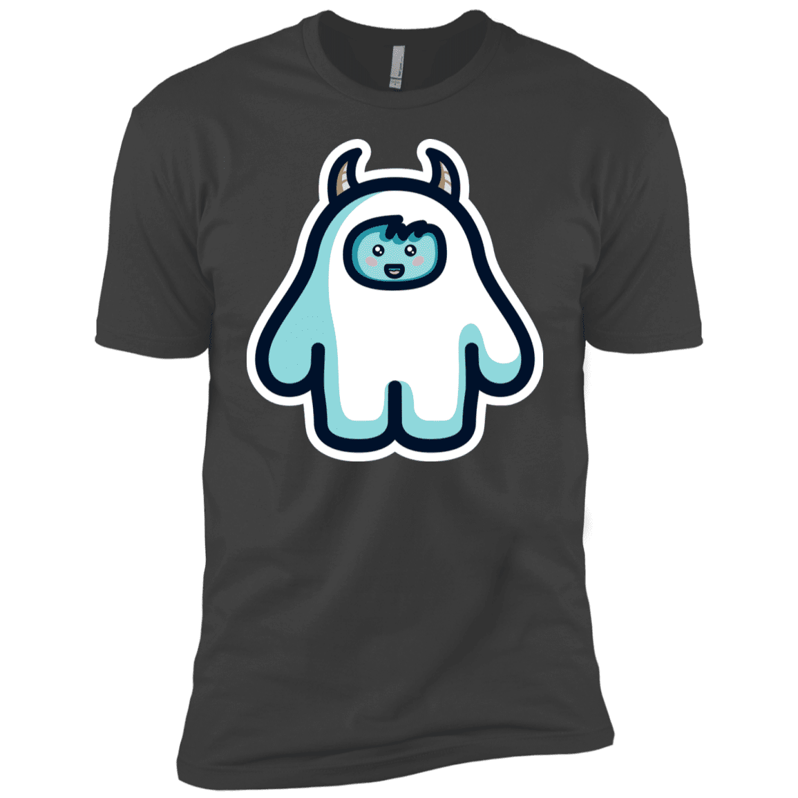 T-Shirts Heavy Metal / YXS Kawaii Cute Yeti Boys Premium T-Shirt