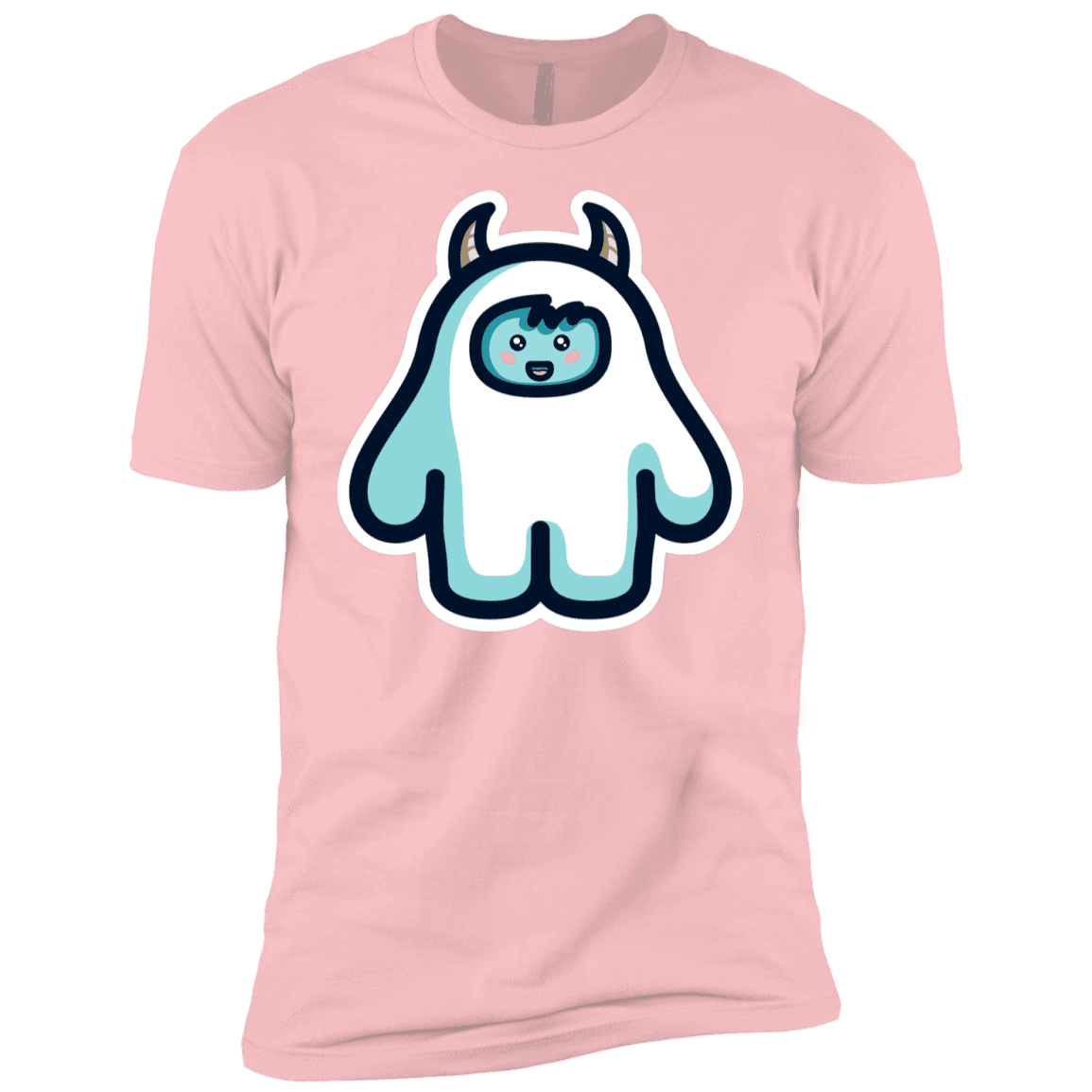 T-Shirts Light Pink / YXS Kawaii Cute Yeti Boys Premium T-Shirt