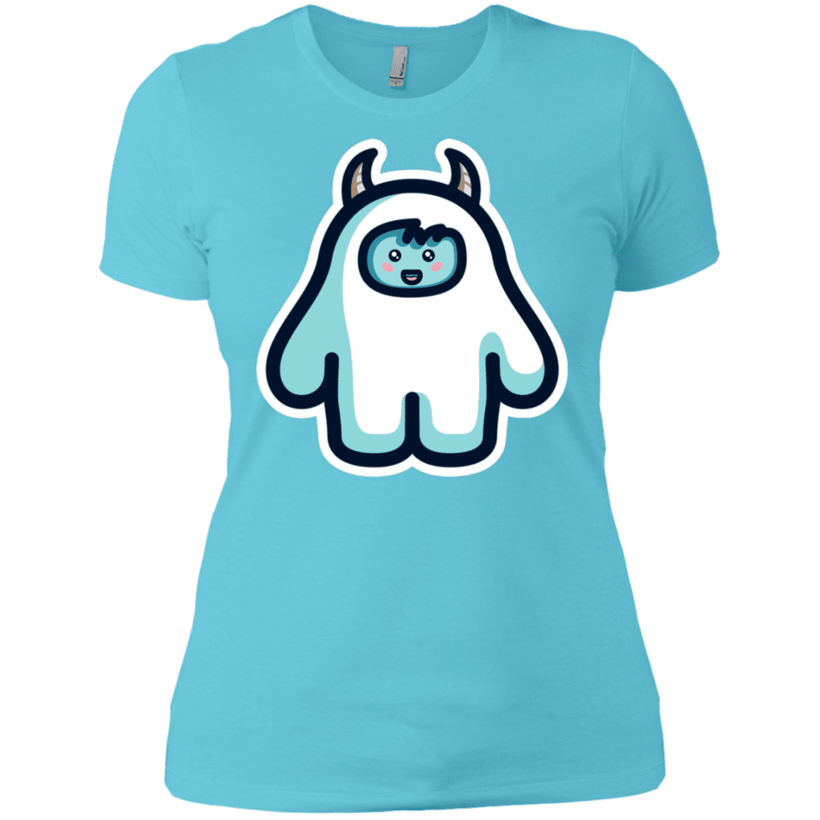 T-Shirts Cancun / X-Small Kawaii Cute Yeti Women's Premium T-Shirt