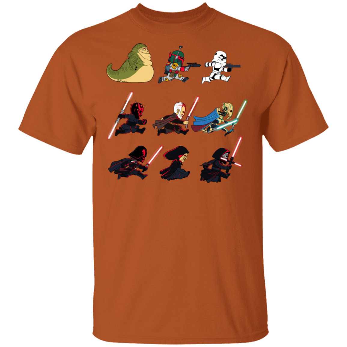 T-Shirts Texas Orange / S Kawaii Dark T-Shirt