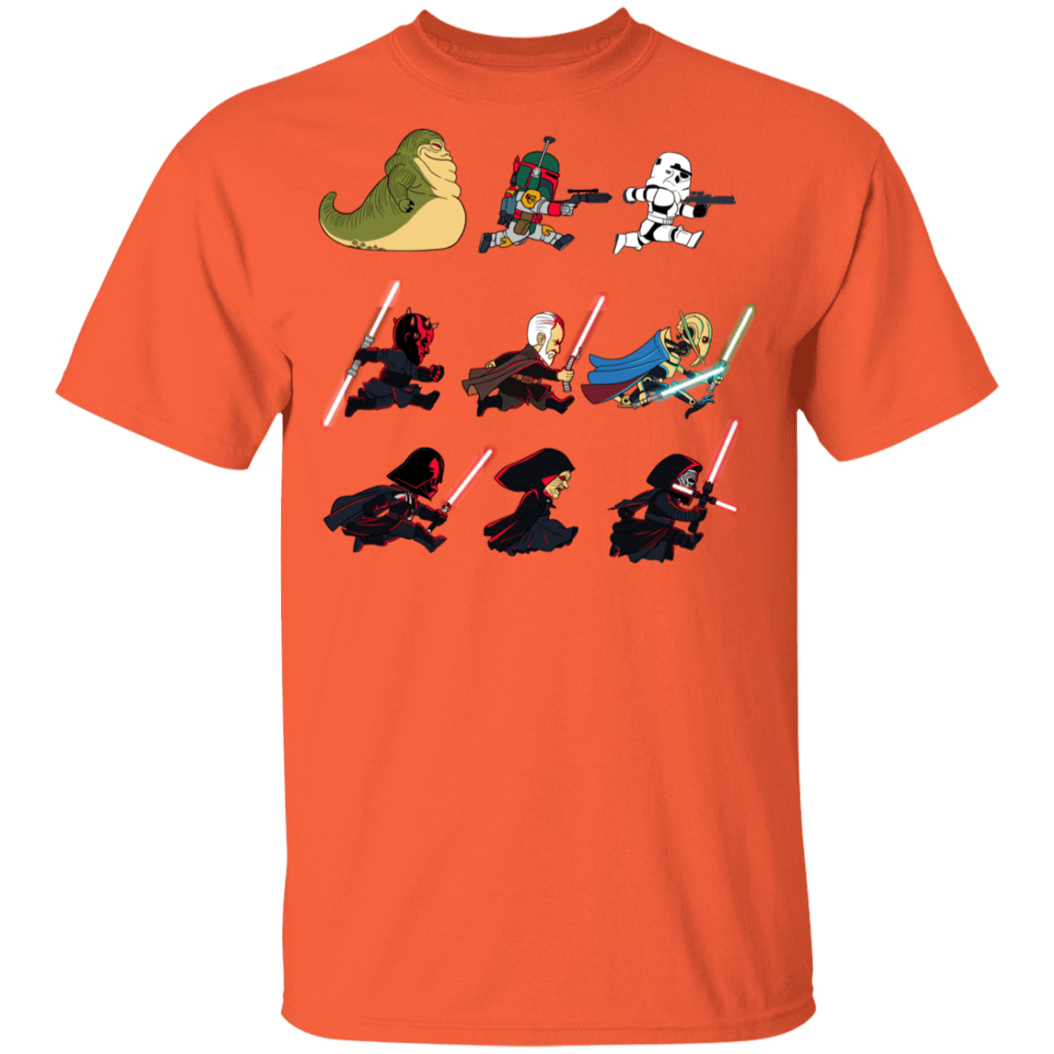 T-Shirts Orange / YXS Kawaii Dark Youth T-Shirt