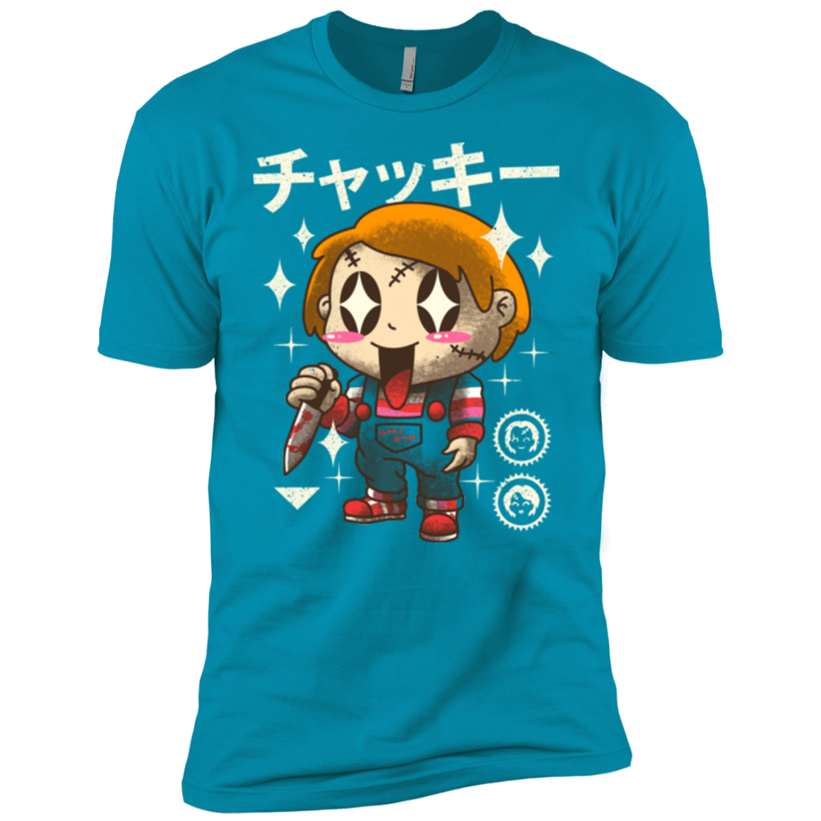 T-Shirts Turquoise / YXS Kawaii Doll Boys Premium T-Shirt