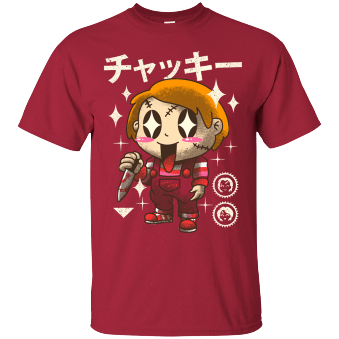 T-Shirts Cardinal / Small Kawaii Doll T-Shirt