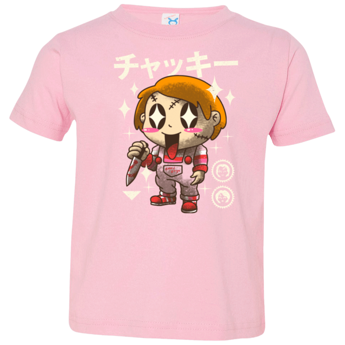 T-Shirts Pink / 2T Kawaii Doll Toddler Premium T-Shirt