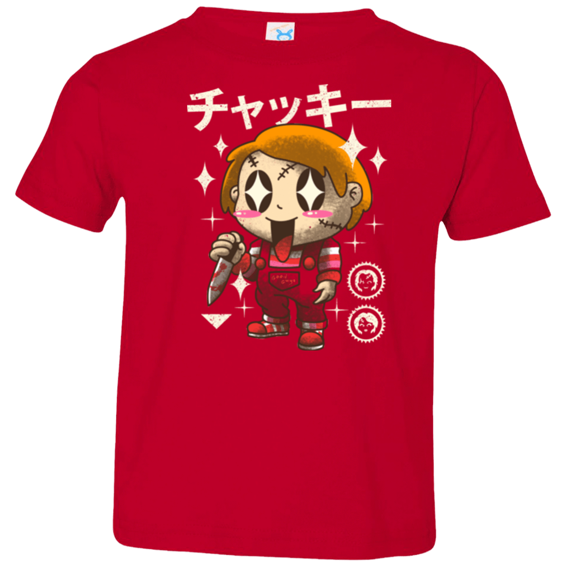T-Shirts Red / 2T Kawaii Doll Toddler Premium T-Shirt