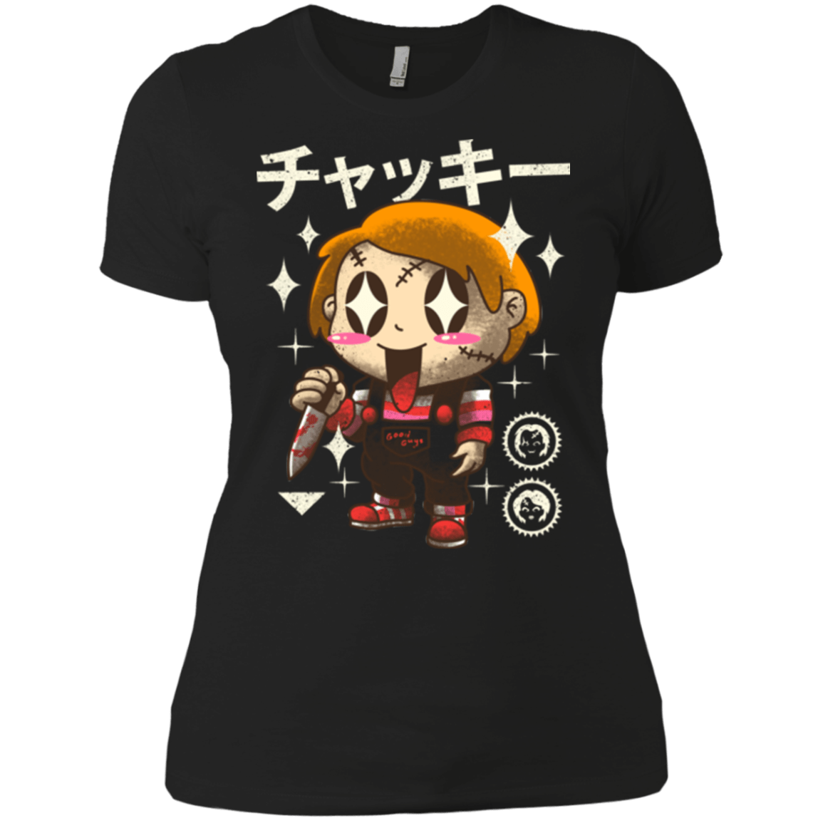T-Shirts Black / X-Small Kawaii Doll Women's Premium T-Shirt