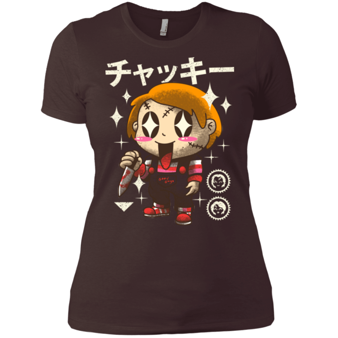 T-Shirts Dark Chocolate / X-Small Kawaii Doll Women's Premium T-Shirt