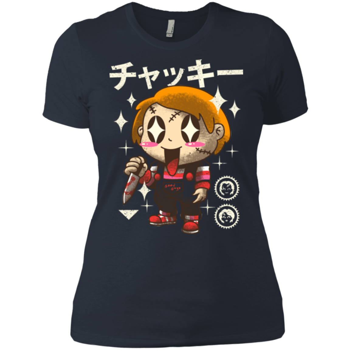 T-Shirts Indigo / X-Small Kawaii Doll Women's Premium T-Shirt