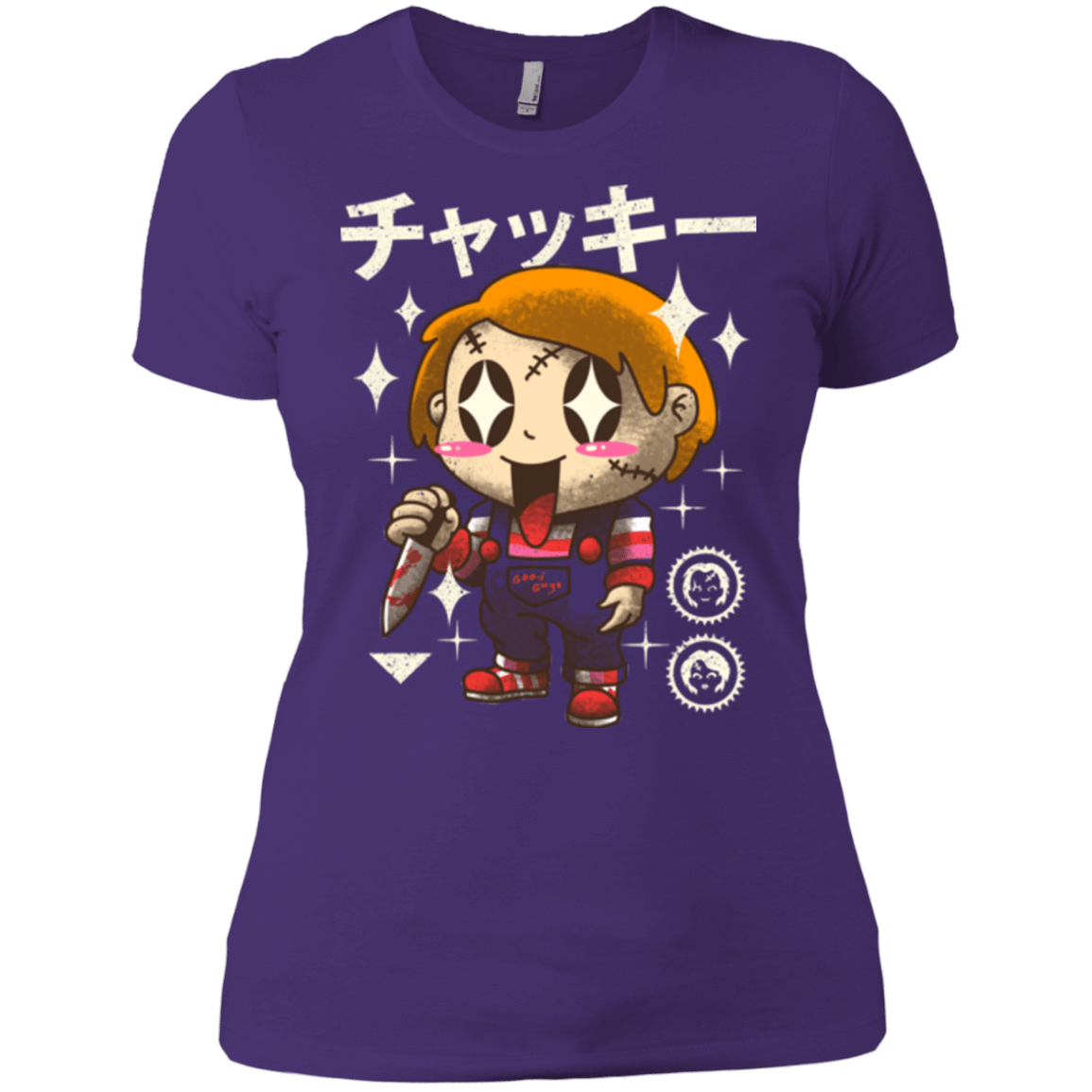 T-Shirts Purple / X-Small Kawaii Doll Women's Premium T-Shirt