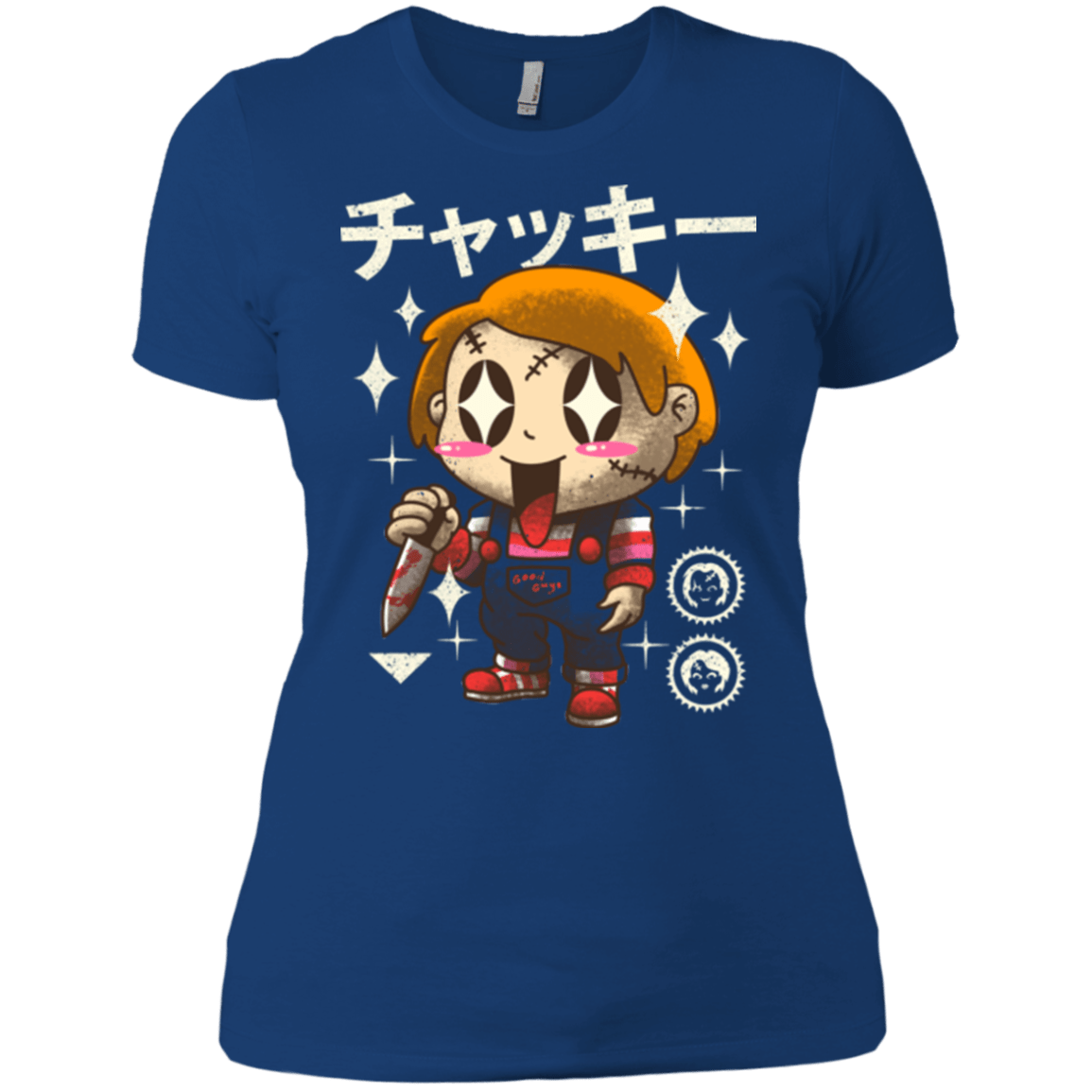 T-Shirts Royal / X-Small Kawaii Doll Women's Premium T-Shirt