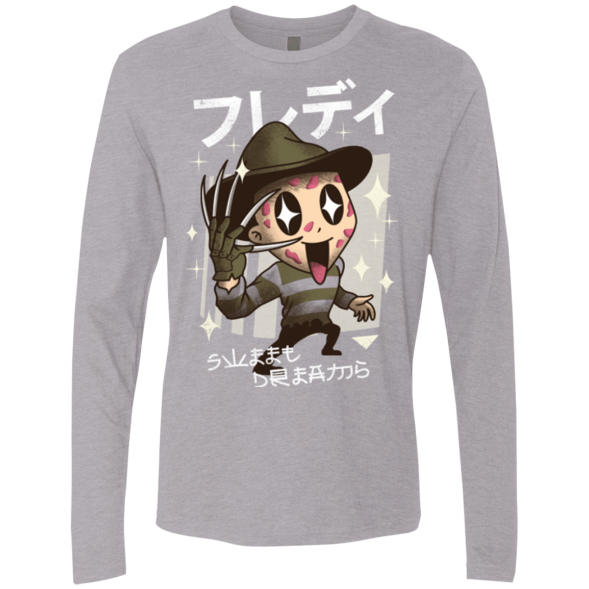T-Shirts Heather Grey / Small Kawaii Dreams Men's Premium Long Sleeve