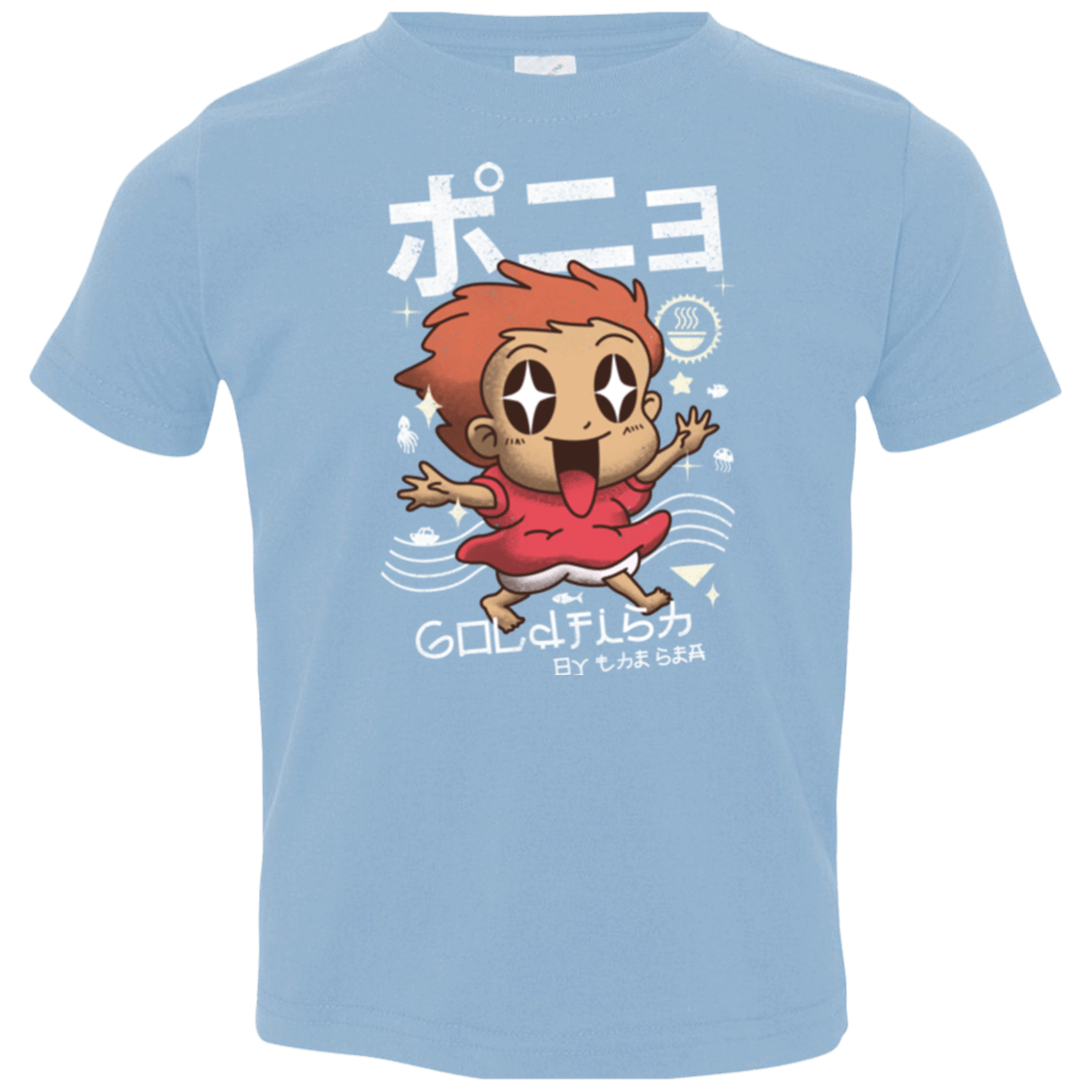 T-Shirts Light Blue / 2T Kawaii Gold Fish Toddler Premium T-Shirt