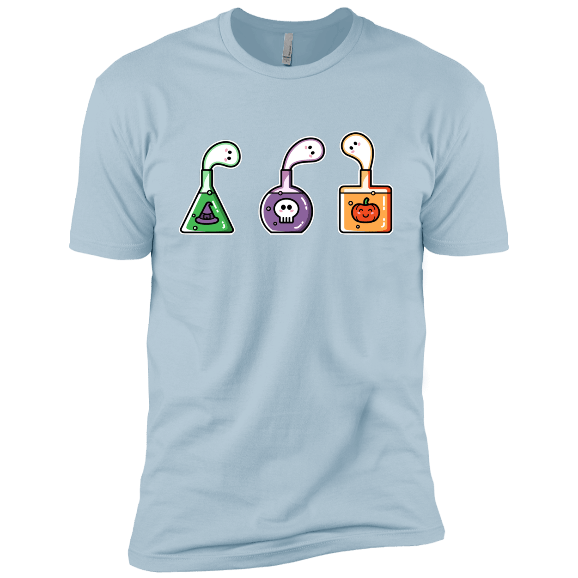 T-Shirts Light Blue / YXS Kawaii Halloween Potions Boys Premium T-Shirt