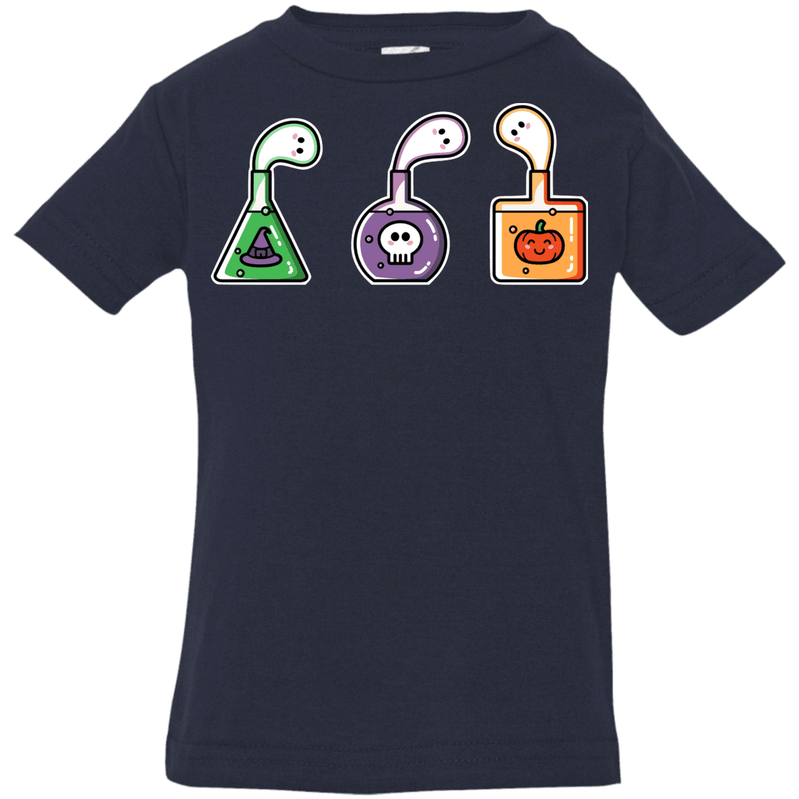 T-Shirts Navy / 6 Months Kawaii Halloween Potions Infant Premium T-Shirt