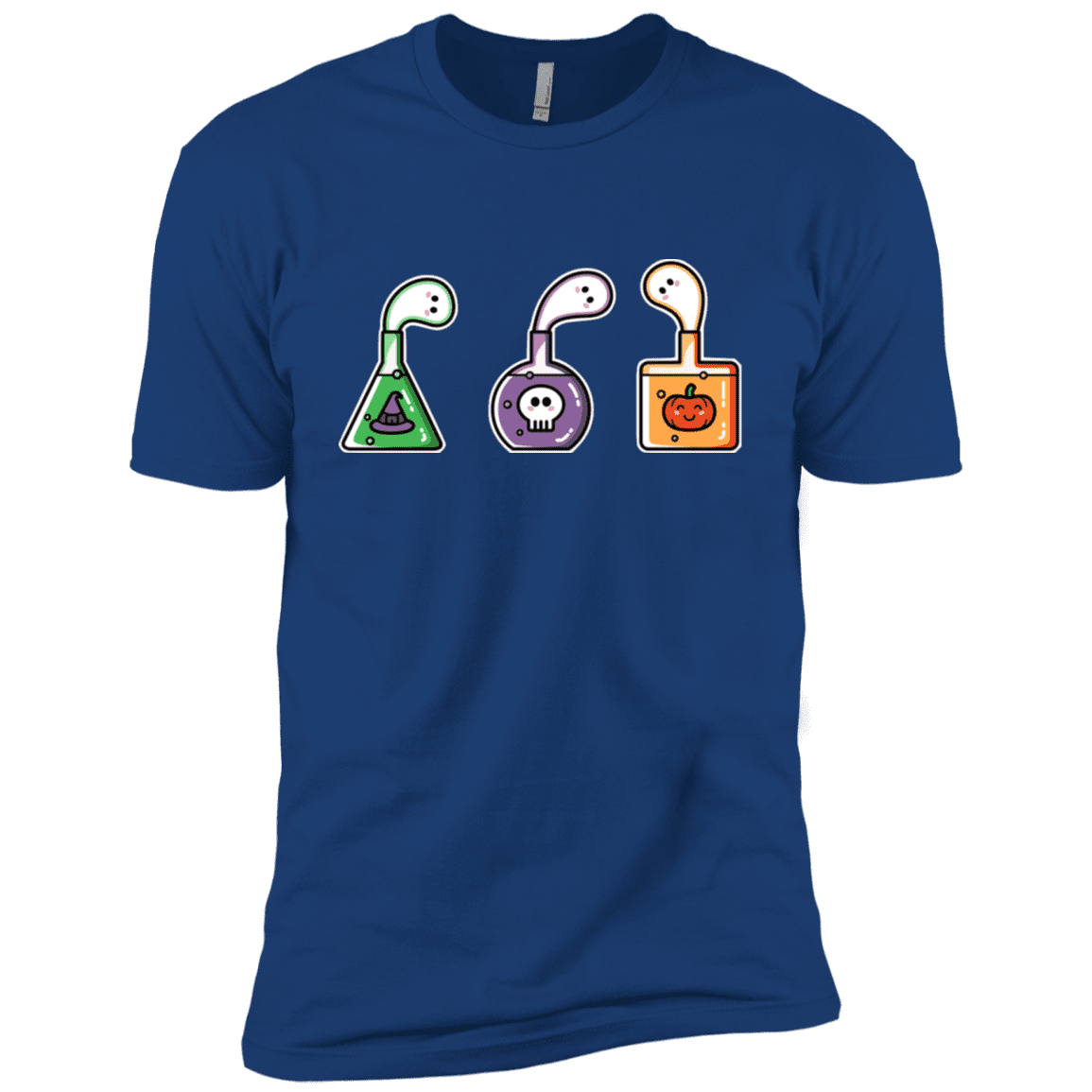 T-Shirts Royal / X-Small Kawaii Halloween Potions Men's Premium T-Shirt