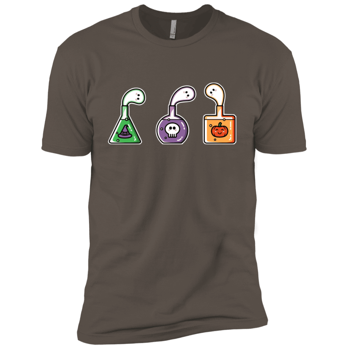 T-Shirts Warm Grey / X-Small Kawaii Halloween Potions Men's Premium T-Shirt