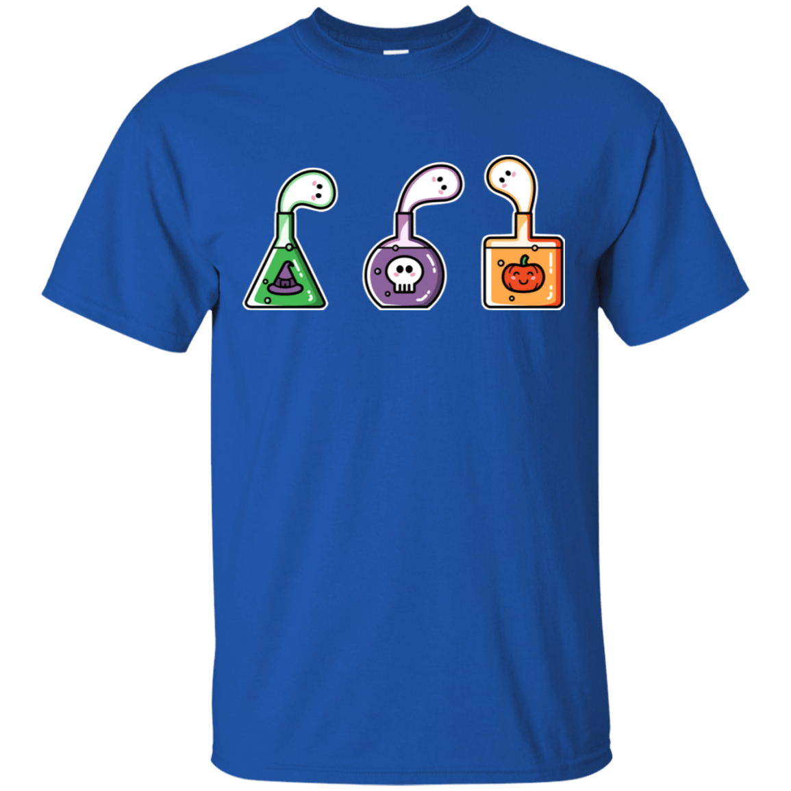 T-Shirts Royal / S Kawaii Halloween Potions T-Shirt