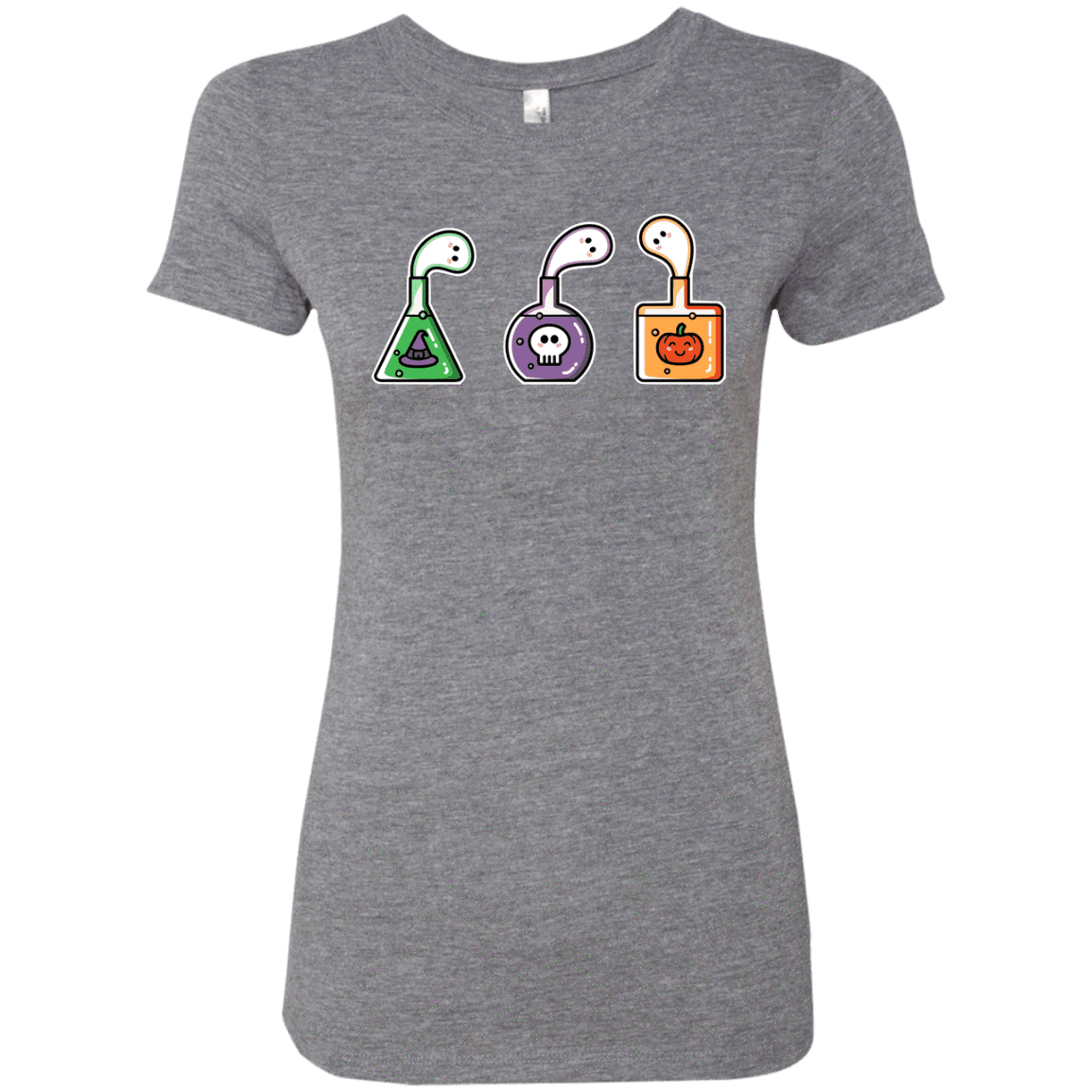 T-Shirts Premium Heather / S Kawaii Halloween Potions Women's Triblend T-Shirt