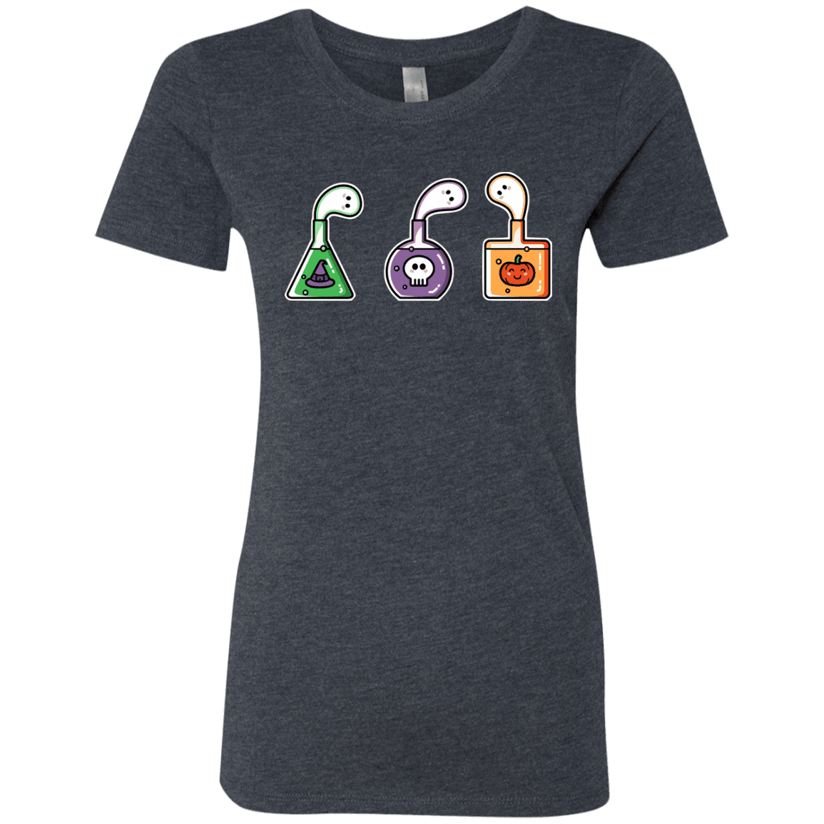 T-Shirts Vintage Navy / S Kawaii Halloween Potions Women's Triblend T-Shirt