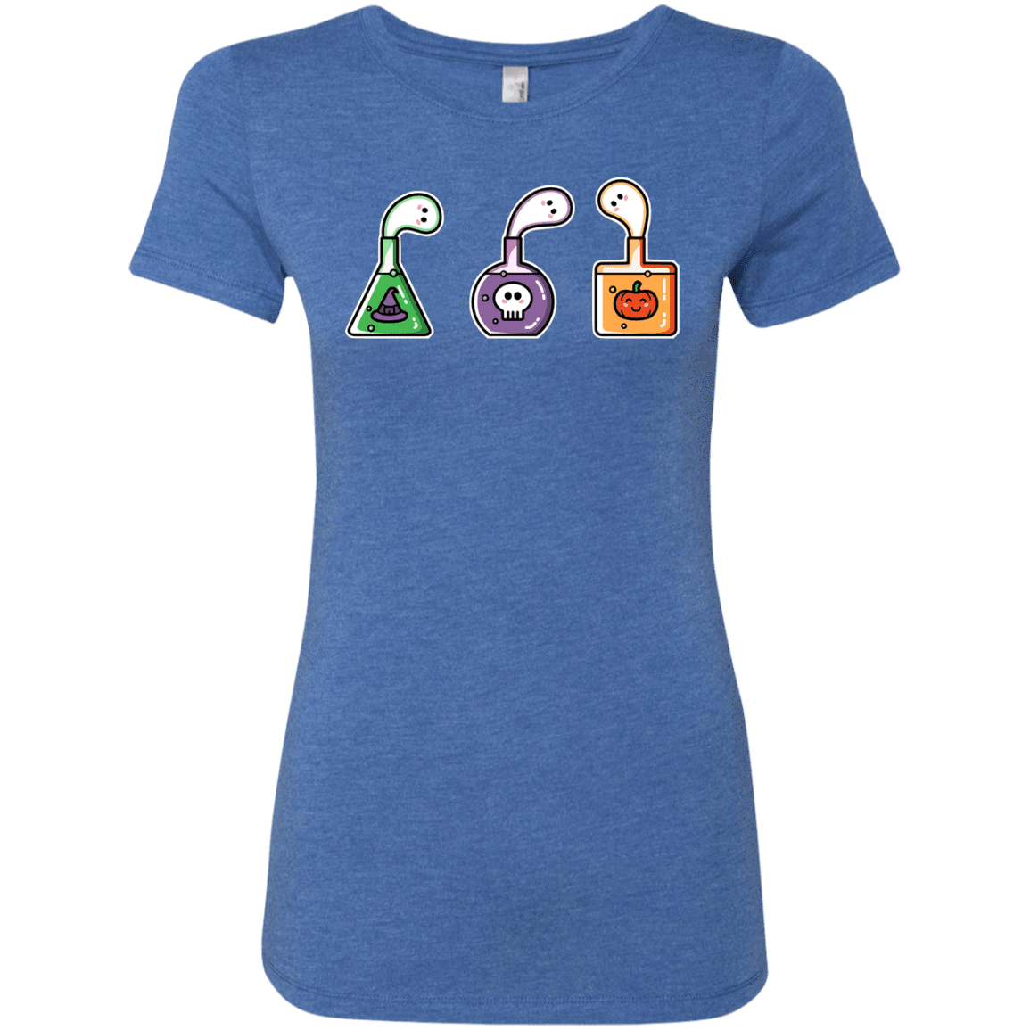 T-Shirts Vintage Royal / S Kawaii Halloween Potions Women's Triblend T-Shirt