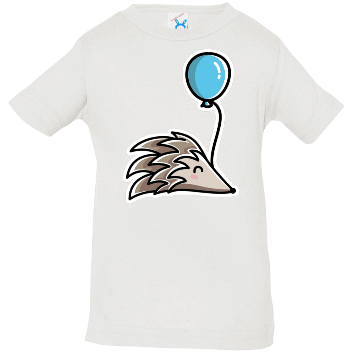 T-Shirts White / 6 Months Kawaii Hedgehog with Balloon Infant Premium T-Shirt