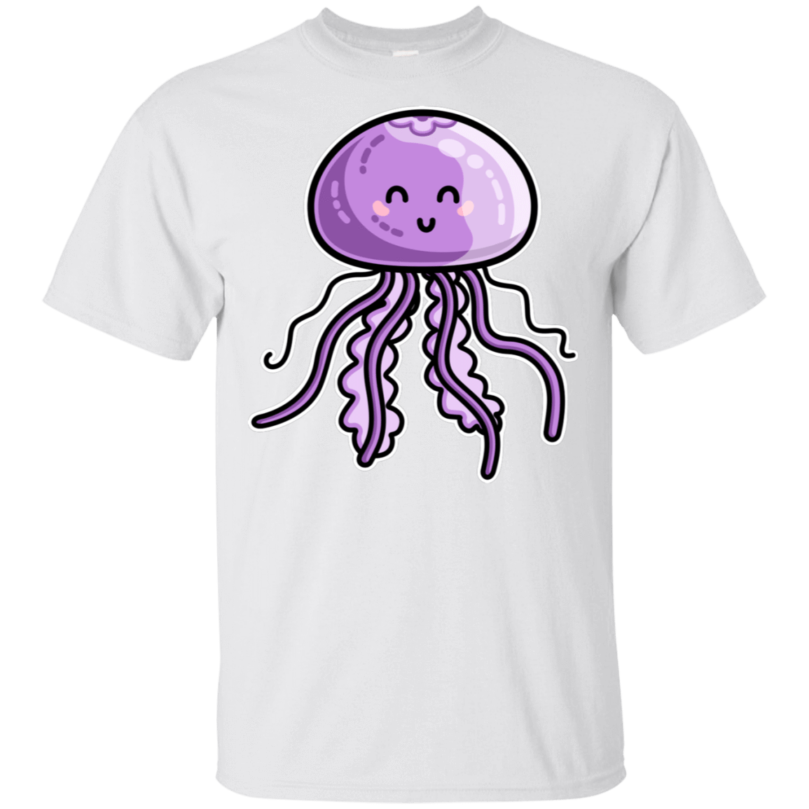 T-Shirts White / S Kawaii Jellyfish T-Shirt