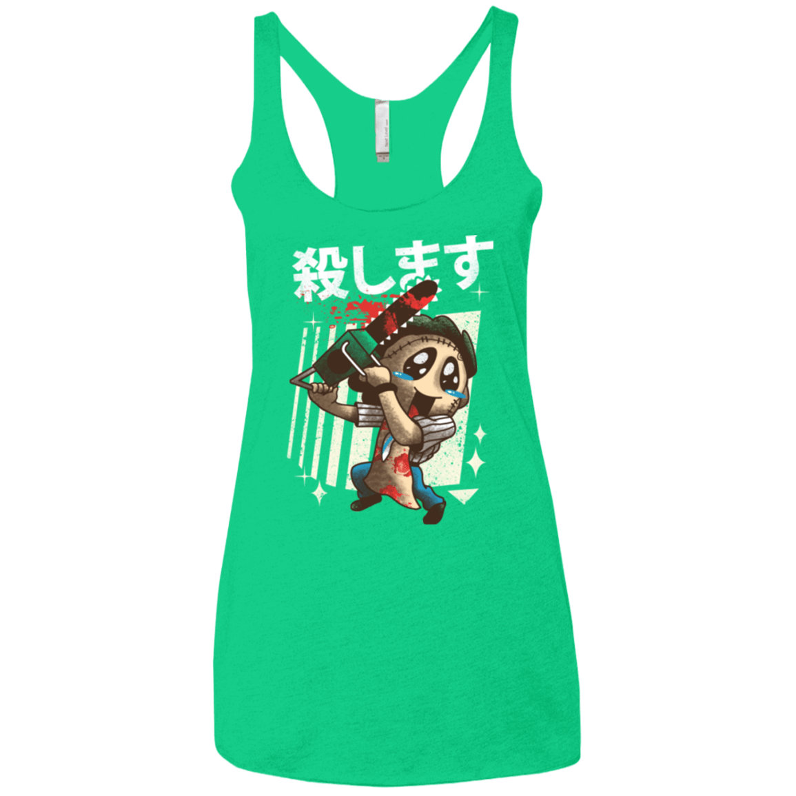 T-Shirts Envy / X-Small Kawaii Kill Women's Triblend Racerback Tank